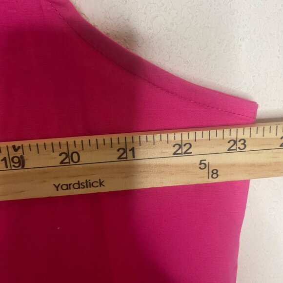 NEW Ashley Stewart Maxi Dress Womens Size 26/28 Pink Sleeveless Tiered Boho - Picture 8 of 11